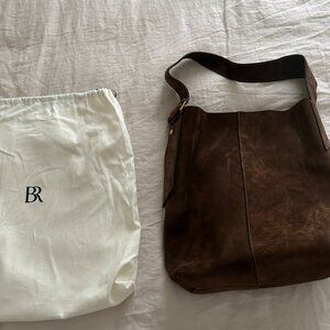 Banana Republic Vida Bag (Brown Suede)